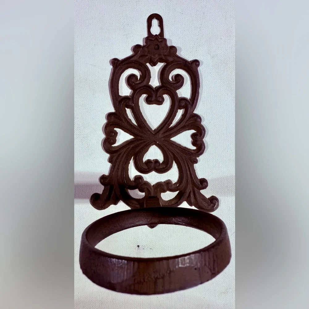 Ornate Brown Wall Hook